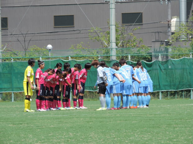試合前の挨拶